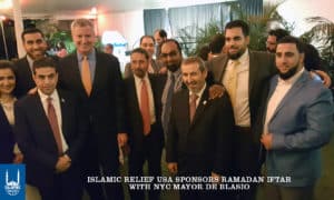 Islamic Relief USA Sponsors Ramadan Iftar with NYC Mayor de Blasio