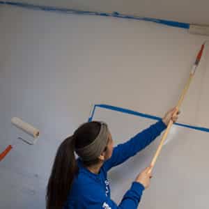 IRUSA Staff Volunteer to Paint Foster Care on “Spring for Alexandria” Community Service Day