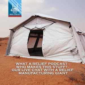 What a Relief Podcast 75: Who makes this stuff?: Our live chat with a relief manufacturing giant.