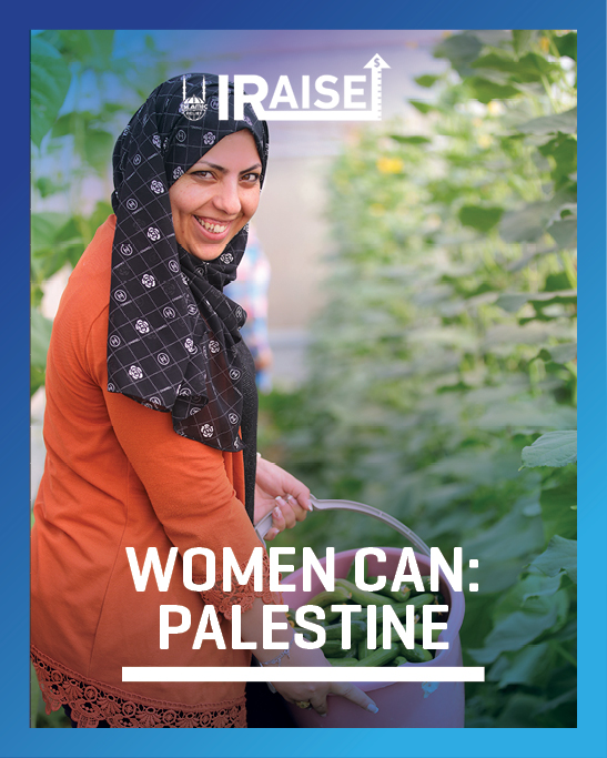 IRaise for Women Can in Palestine