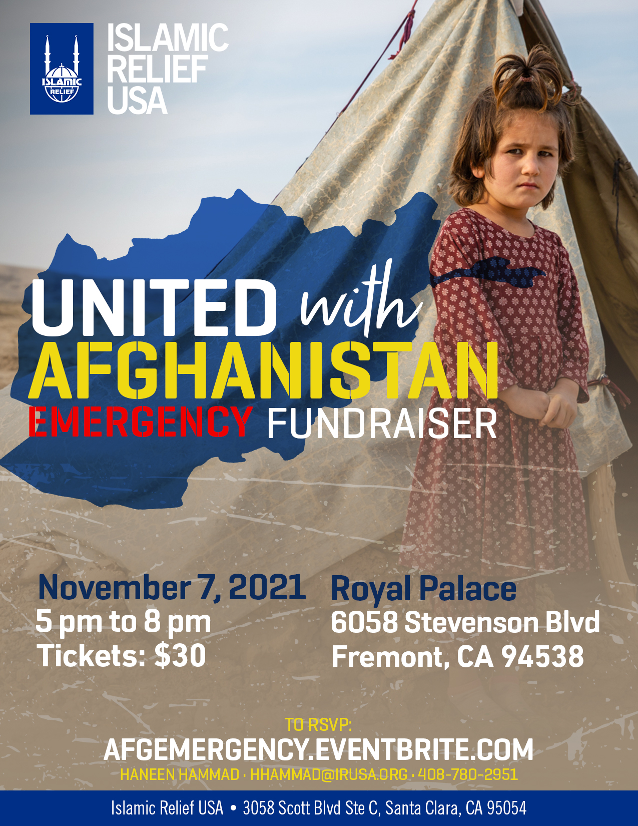 United with Afghanistan, an in-person event