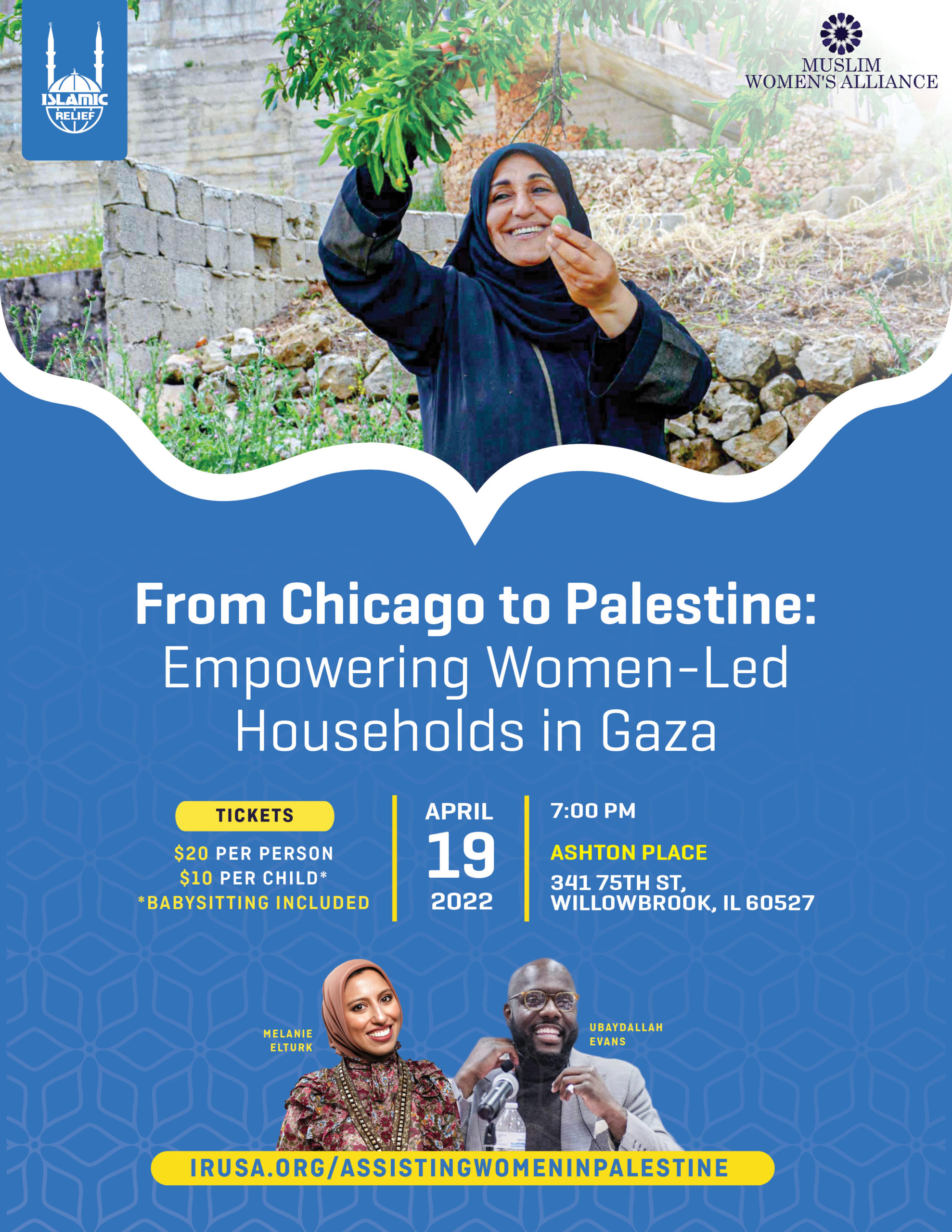 Chicago to Palestine | April 19 - Islamic Relief USA