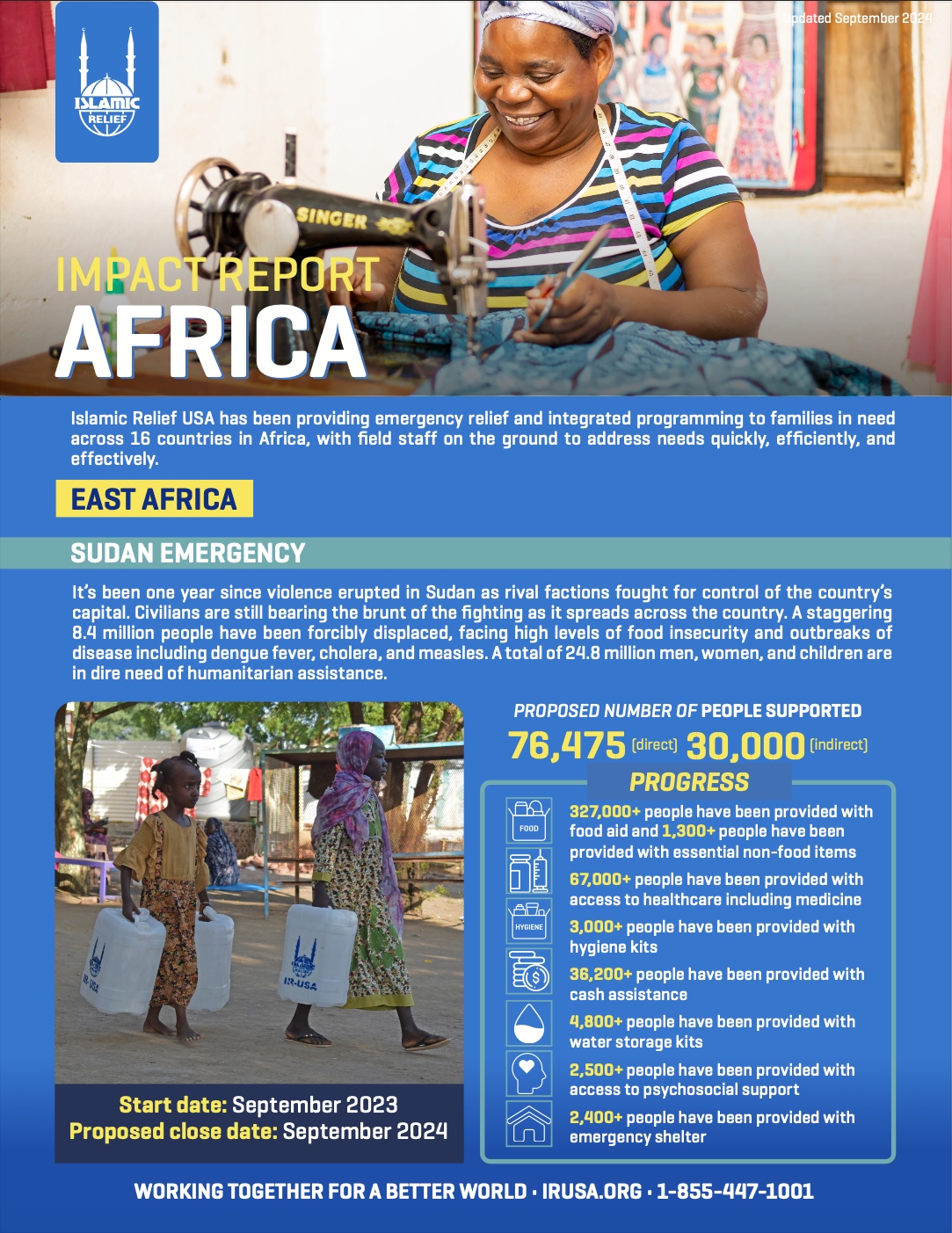 IRUSA Africa Donor Report 2024