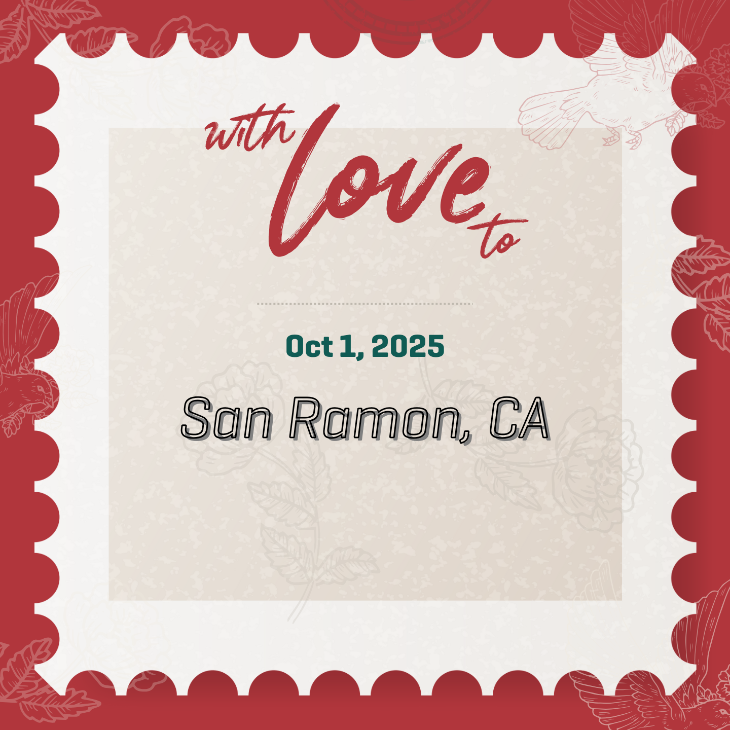 With Love Tour - San Ramon, CA