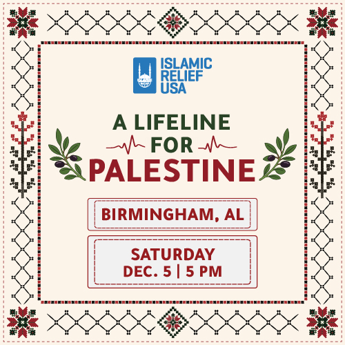 A Lifeline for Palestine — Birmingham, AL